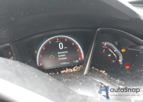 2017 Honda Civic Si z USA, uszkodzony, nr VIN 2HGFC1E5XHH705277